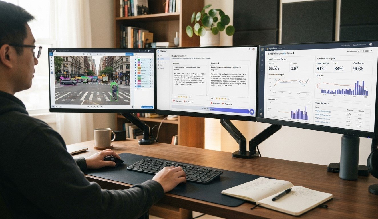 AI Training vs Data Annotation vs AI Evaluation: What’s the Difference?